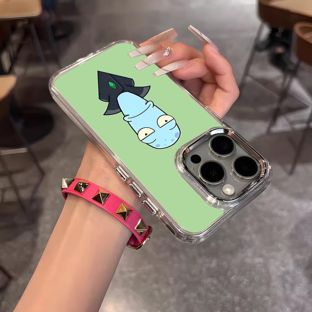 Cartoon S-Solar OppositesES Phone Case For IPhone 17 Air 16 15 14 13 12 11 Pro Pro Max Plus Transparent Soft Cover
