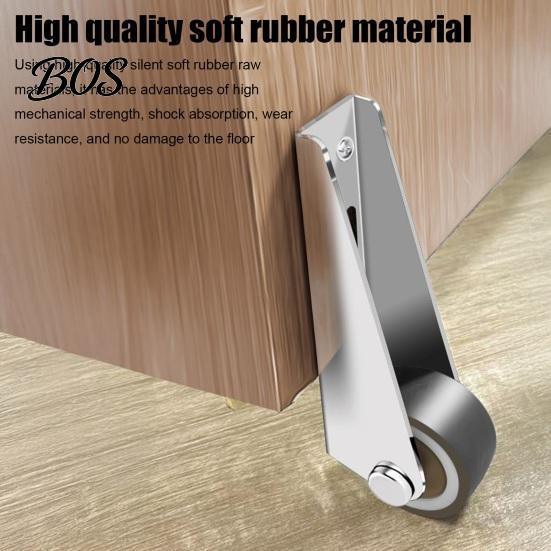 Nylon Door Rollers 1/4Pcs Bedroom Sinking Repair Pulley, Multifunctional Low Profile Fixed Roller Wheel Casters, High Stability Furniture Casters for