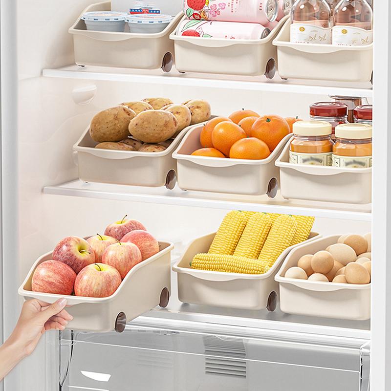 Ящик для хранения кухонных принадлежностей с колесами, контейнер для хранения бутылок и банок для приправ, органайзер для кухонного шкафа