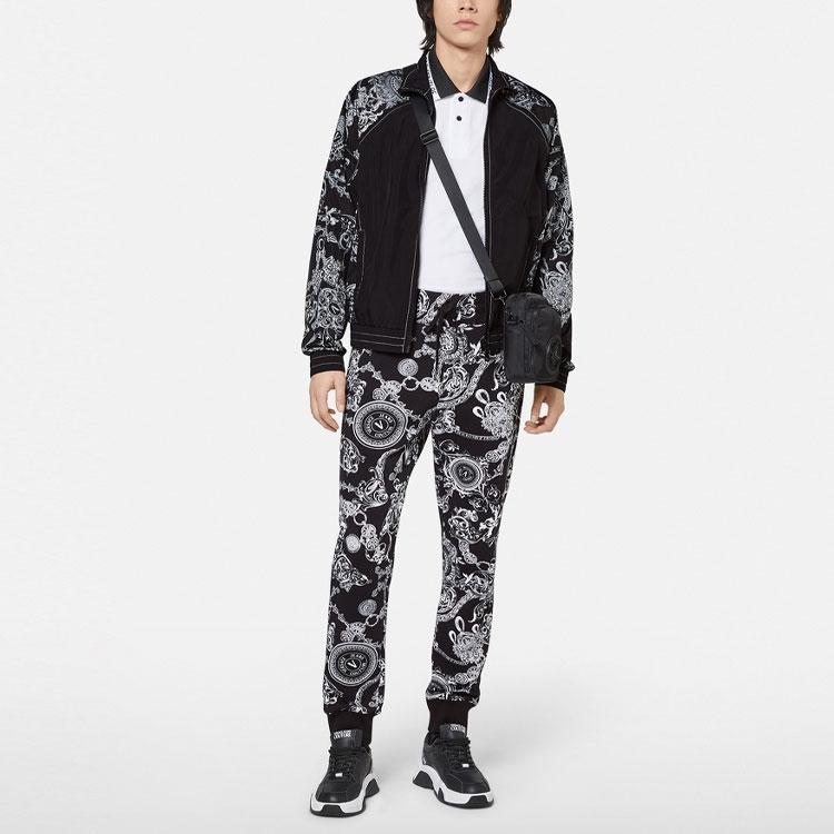 VERSACE JEANS COUTURE FW21 Jacket Men's Black E71GAS401-ECQS02-E899