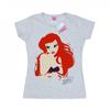 Womens/Ladies The Little Mermaid Ariel Silhouette Cotton T-Shirt