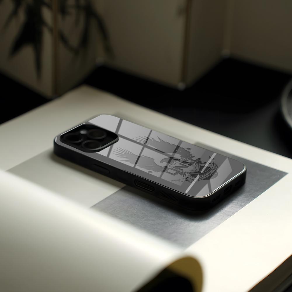 Hot U-UNSC Pattern Phone Case Glass For IPhone17 Air 16 15 17 14 2024 Pro Max 13 12 11 X XS XR Plus For Samsung S 26 24 23 22 Ul