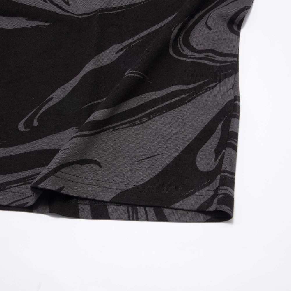 Puma Футболка с коротким рукавом и круглым вырезом X Lamelo в полоску с принтом, повседневная, мужская, черная 622885-01