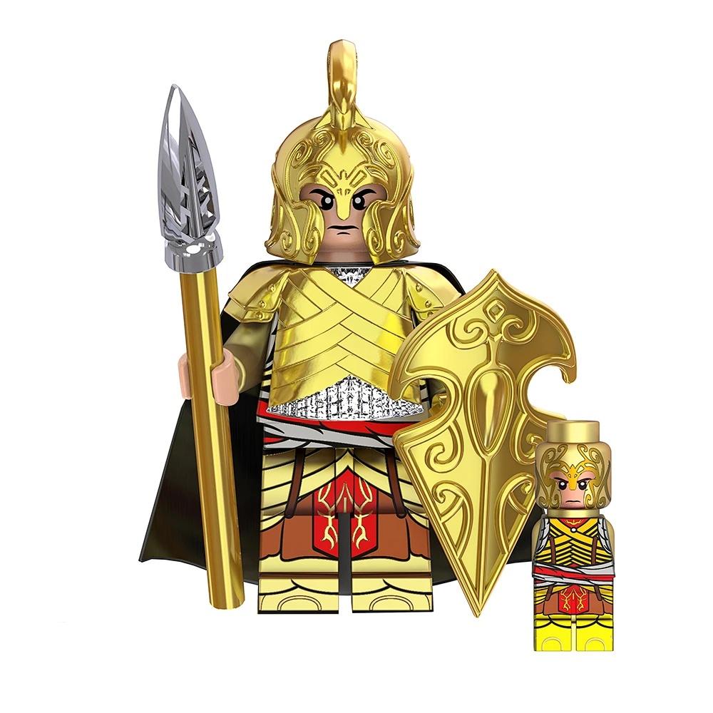 Фигурка Эльфа-Воина из Строительных Блоков Детская Игрушка