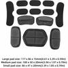 13 Pcs/Set Memory Foam Helmet Replacement Padding EPP Protective Cushion  Outdoor Activities