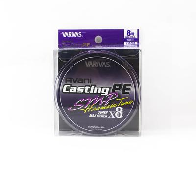 Varivas PE Line Avani SMP Hiramasa Tune Casting 200 м PE 8 120 фунтов (7242)