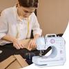 Electric Small Sewing Machine with Foot Pedal 12 Stitches Adjustable Speeds Sewing Machine for
