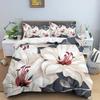 Leaves Duvet Cover Set 3D Flower Printed Bedding Set Comforter Cover With Pillowcase Single Twin King Queen Bedclothes 2/3Pcs