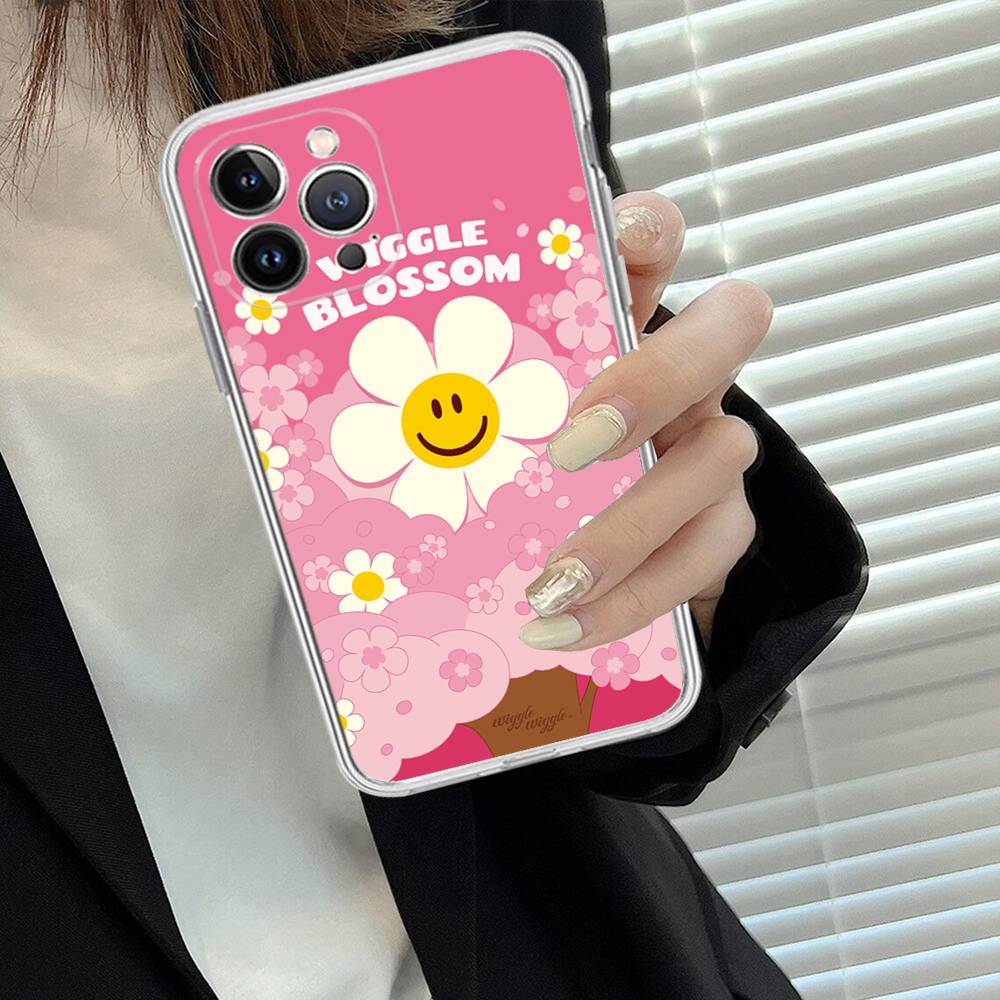 Мультяшный Милый W-Wiggle W-WiggleS Чехол для Телефона Для IPhone 17 16 15 14 13 11 12 Pro Max 16 Plus Прозрачный