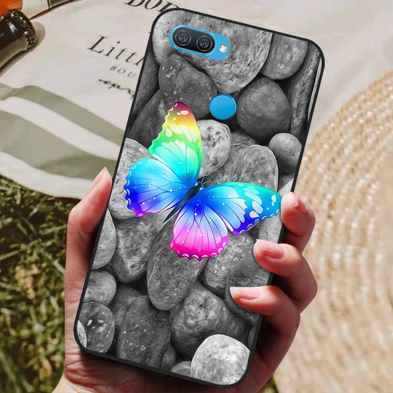 For OPPO A12 Case Flower Protective Back Cover For OPPO A12 CPH2083 CPH2077 astronaut Soft Silicone Phone Fundas A 12 Bumper