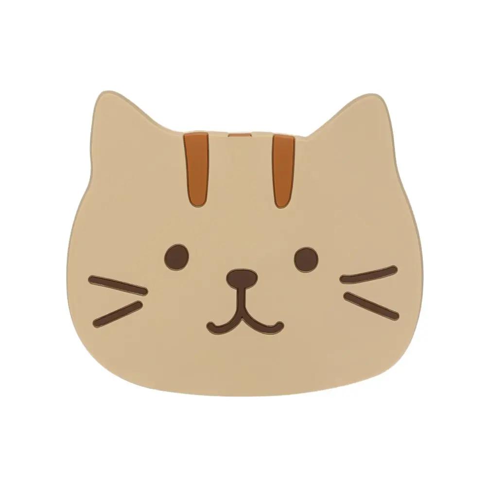 Нескользящий силиконовый коврик в форме кошки, держатель для кофе, чая, напитков, мультяшная подставка для горячих напитков, кухонная изолированная подставка, аксессуары