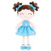 Мягкие игрушки Curly Girl Glitter Series Baby Girl Мягкая кукла для первого дня рождения ребенка 30 см Синяя