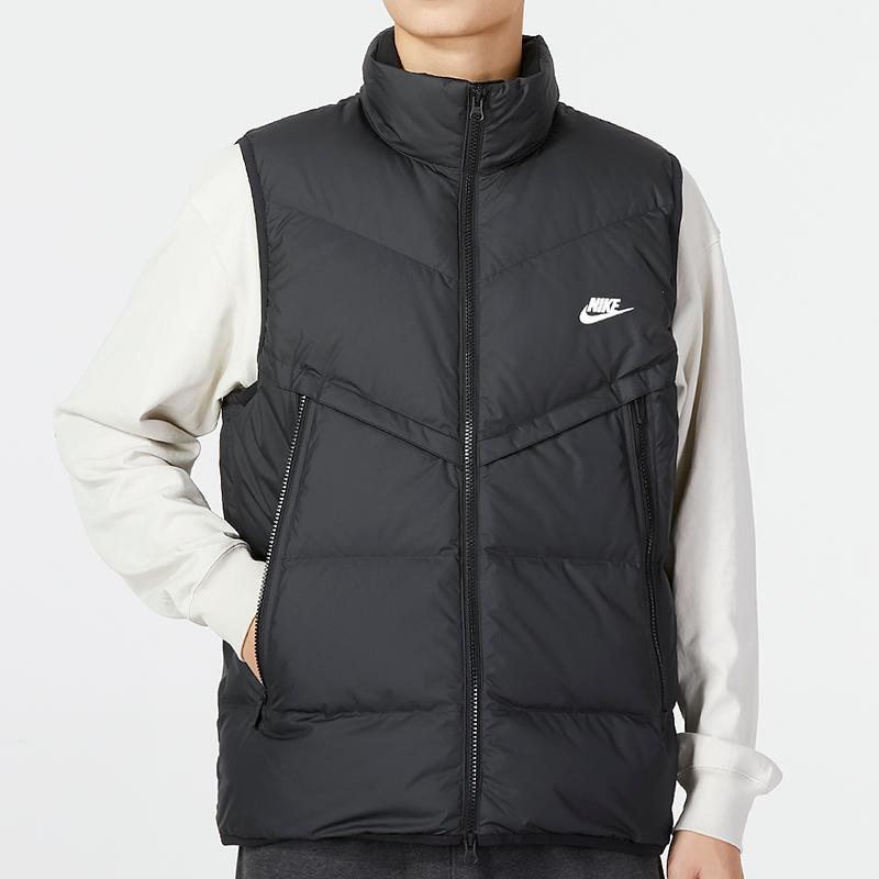Nike Мужской пуховый жилет Storm FIT Черный (унисекс) Пуховые жилеты DV1136 010