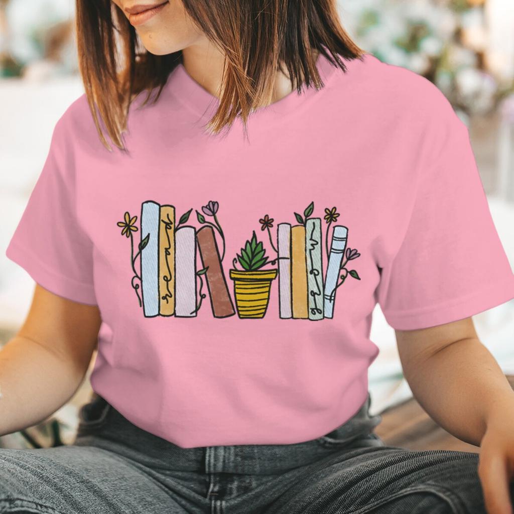 Женская одежда WGTD Мода Леди Топы с принтом с коротким рукавом Футболки с круглым вырезом Женская летняя футболка Графическая футболка