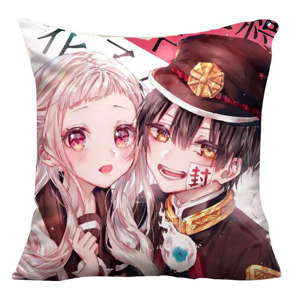 Наволочка Ханако-кун, аниме, подушка с вентилятором внутри, холщовая наволочка восьмого поколения, украшения дома