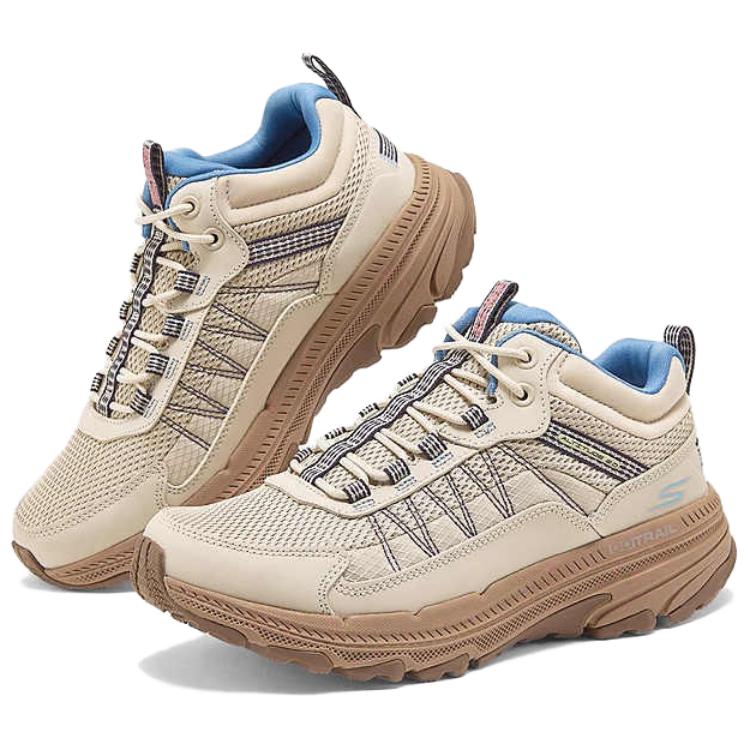 Skechers Серия Go Удобные Дышащие Низкие Кроссовки для Трейлраннинга Женские Светло-Голубые 129530C-NTBL