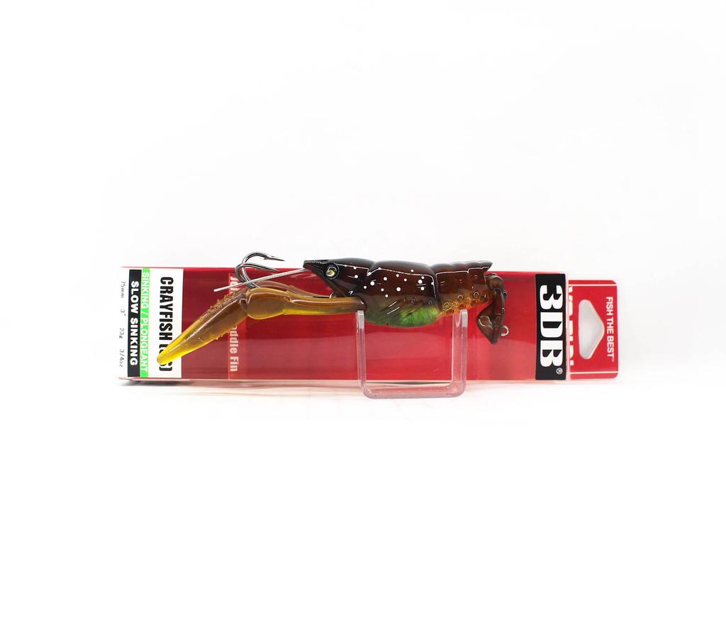 Yo Zuri Тонущая приманка Duel 3DB Crayfish SS 75 R1109-PBR (5014)