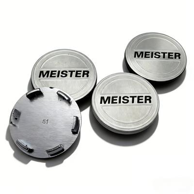 4 шт. JDM W Work MEISTER Racing Логотип Эмблема Центральные Колпачки Колес Автомобиля 51MM 46MM Колеса Колпачок Ступицы Обода Колпачки Ступицы Пылезащитный Чехол Авто Аксессуары