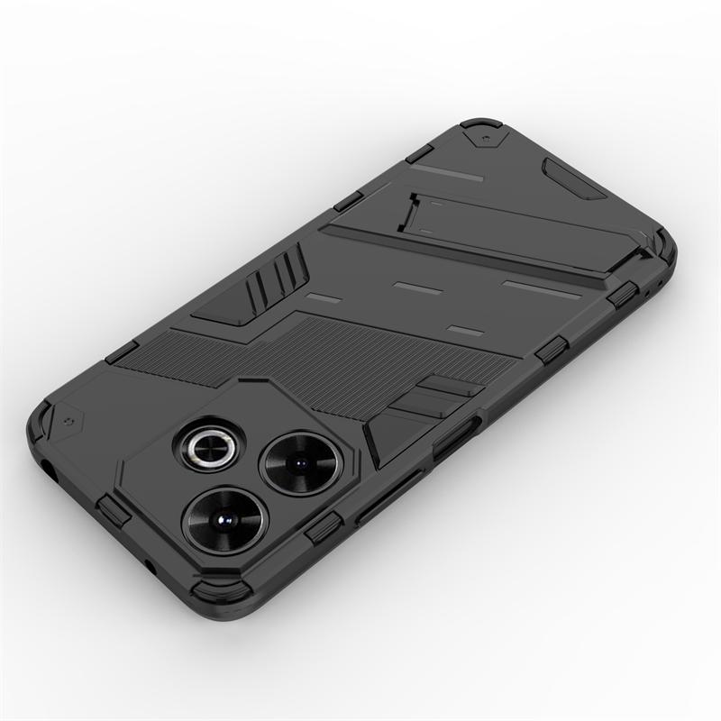 Для Xiaomi POCO M6 чехол защитный чехол POCO M6 чехол бронированный силиконовый невидимый держатель телефона чехол POCO M6 чехол