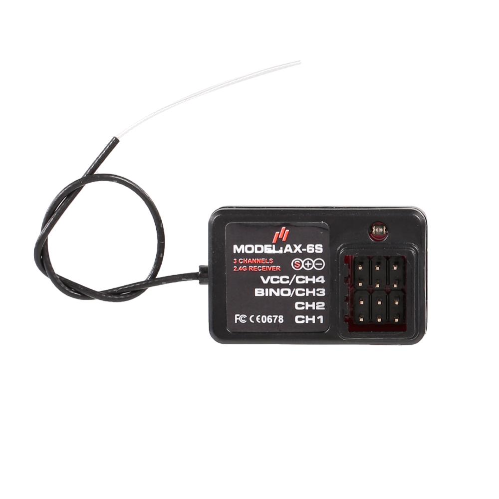 AUSTAR AX6S Receiver 4CH for RC Car Boat AUSTAR AX6S Transmitter