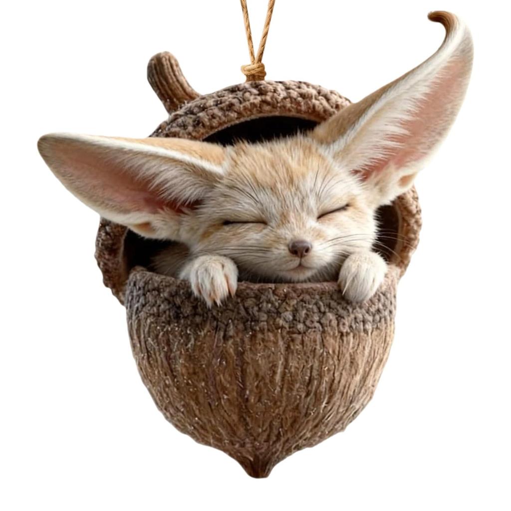 Лесные елочные украшения, Рождественские украшения, Милые елочные украшения в виде ленивца, Подарок для влюбленных.(2D)