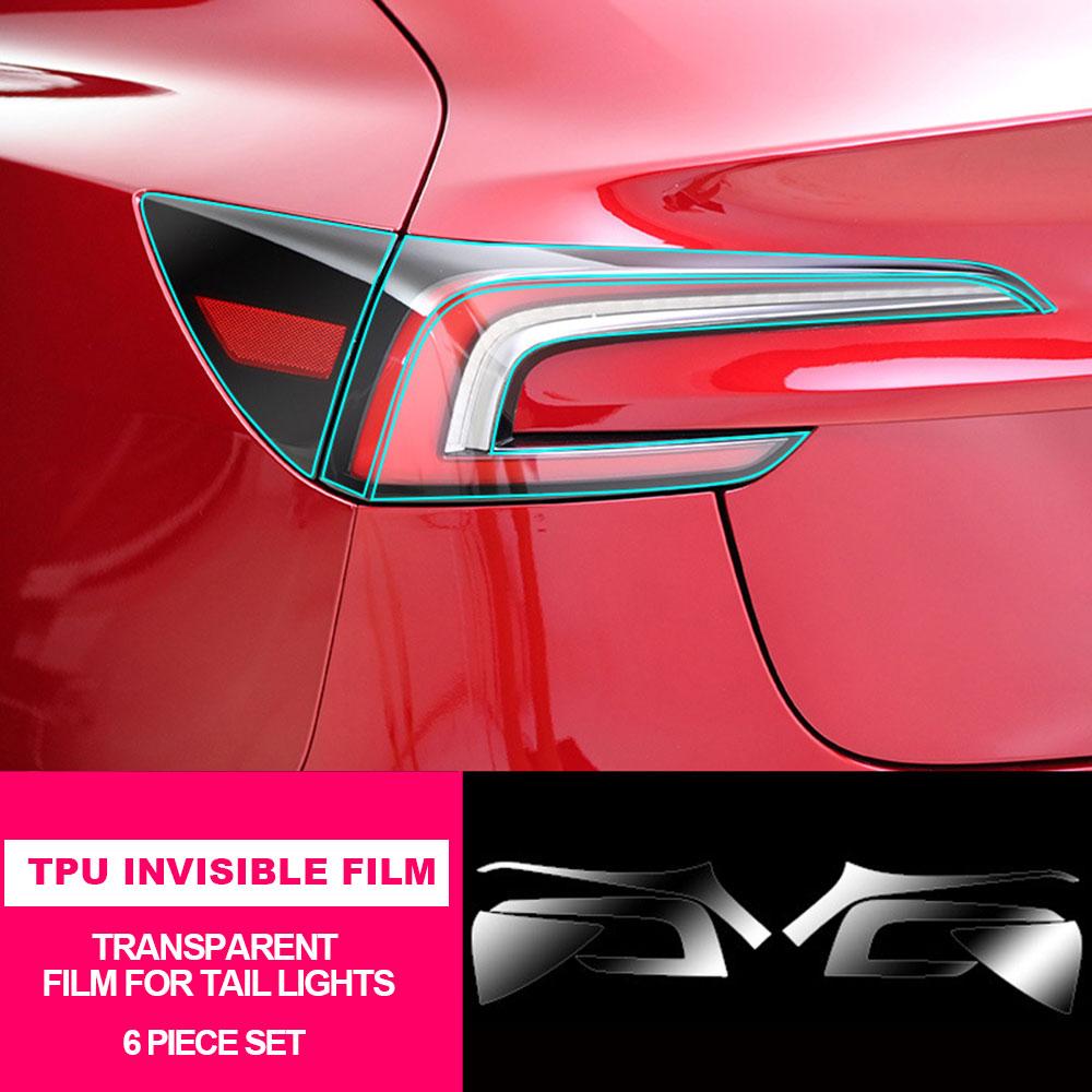 For Tesla Model 3 Highland 2024 TPU Center Console Film Car Body Protective Film Invisible Door Extended Car Clothing Set