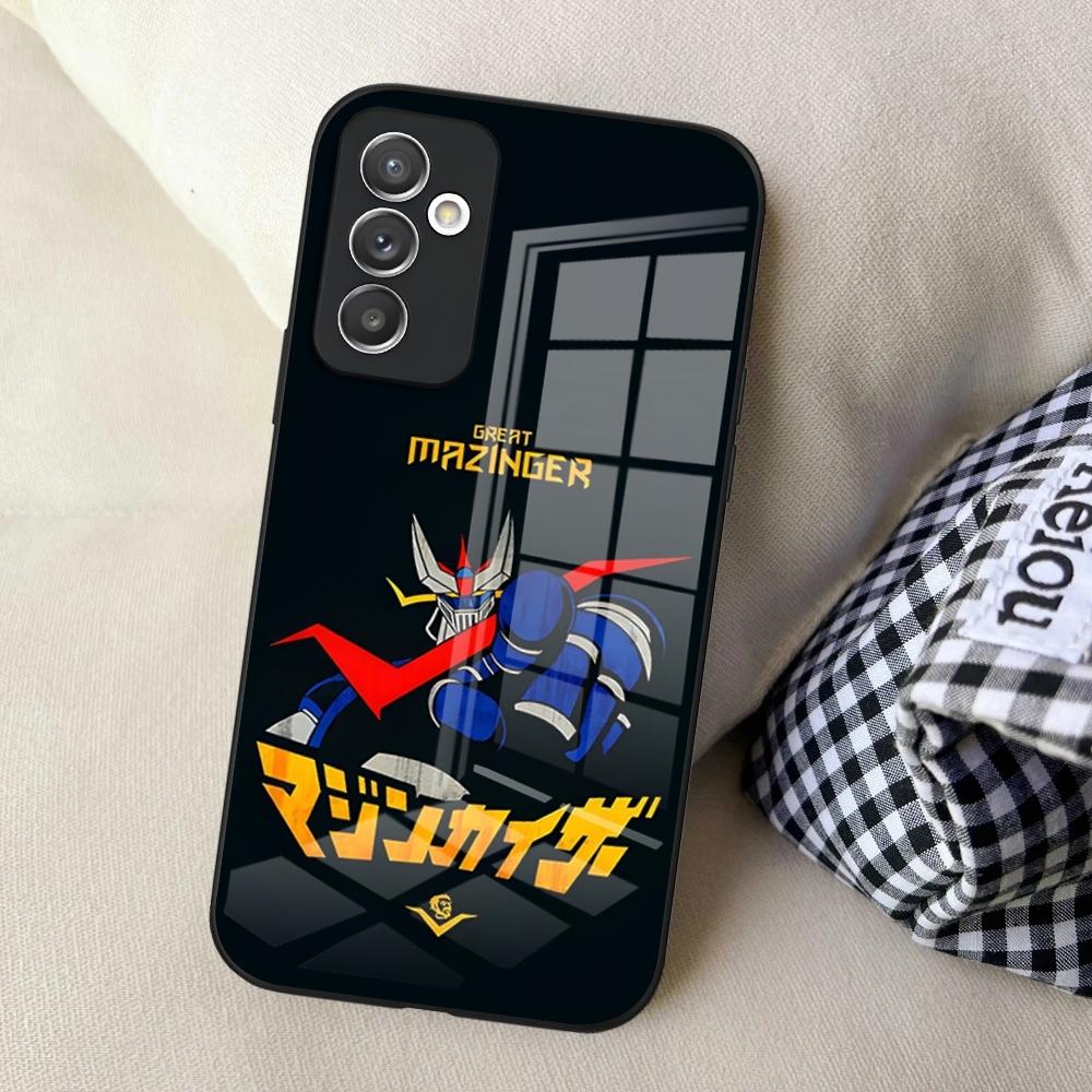 Чехол для телефона UFO ROBO GRENDIZER GOLDORAK Для S25 Samsung S24 Ultra S23 Fe S22 Plus S20 S21 A16 A54 A34 A53 Стеклянная крышка