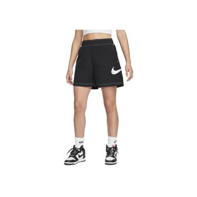 Спортивные шорты с большим логотипом Swoosh и эластичным поясом, женские плавки, черные DM6752-010