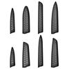 Kitchen Knife Sheath Black Plastic Knife Covers Knife Blade Protector Cover Edge Guards Case Boning Fruit Bread Chef Knife Tool
