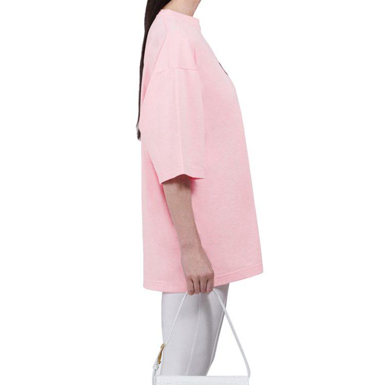 Balenciaga Футболка женская розовая 620941TIVG91900