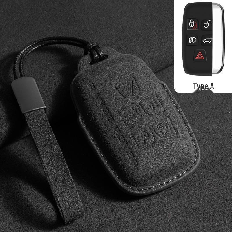 Чехол для ключей Land Rover для Discovery, Sport, Defender, Evoque, Range Rover Velar с пряжкой-брелоком