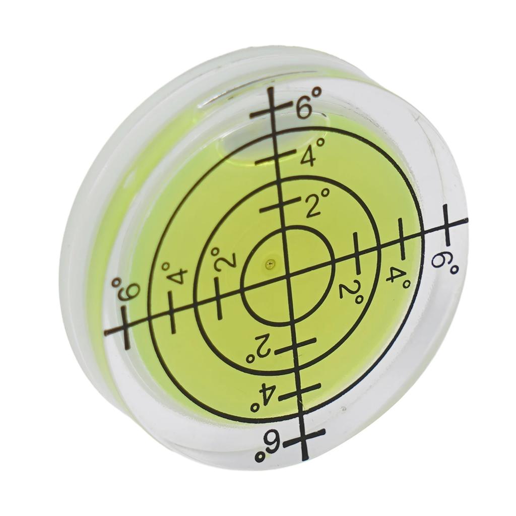 32mm Bubble Level Level Measuring Meter Precision Circular Inclinometer  Plastic Horizontal Ruler Measure Tools