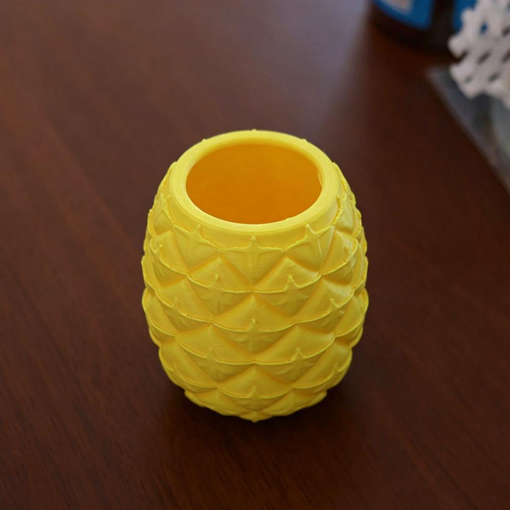 3D Printed Makeup Brush Storage Box Multi-function Fruit Shaped Flowerpot Stationery