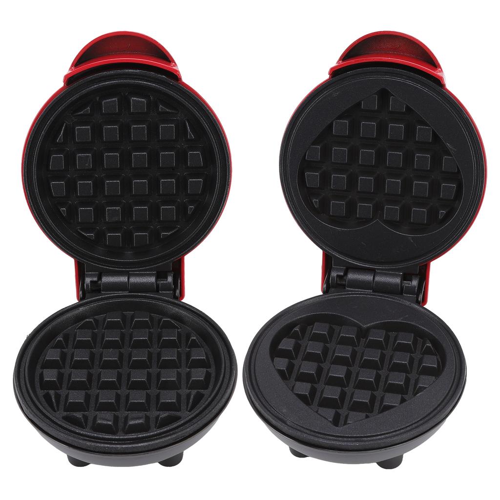 Мини электрическая вафельница Bubble Egg Cake Oven Breakfast Love Heart Shaped Waffle Maker Кухонная техника 110-220 В