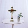Metal Wall Crucifix for Home Decoration and Great Gifts Hanging Hardware