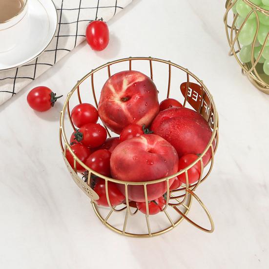 Yousheng Coffee Pods Holder Counter Organizer with Handle Spacious Capacity Quick Access Multi-Purpose Capsule Basket Coffee Bar Accessories