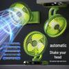 Rechargeable Portable Mini Oscillating Fan for Dorm, Office & Outdoor Use