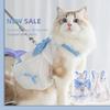 Bow Spring Summer Cat Suspender Skirt Into Cat Kitten Two Feet Dog Teddy Than Bear Pet Clothes