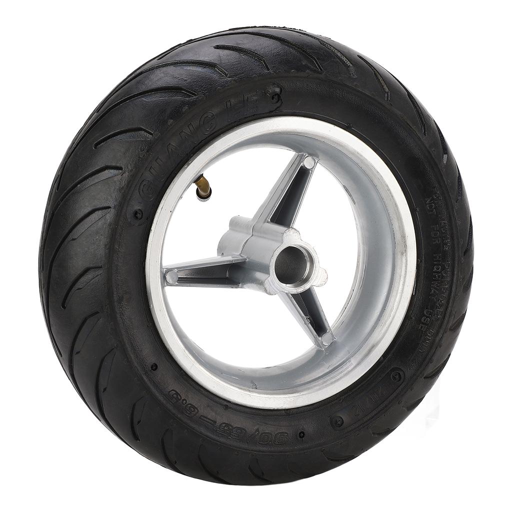 Электрический самокат резиновое переднее колесо со ступицей противоскользящее колесо для электрического самоката шины 90 65 6.5 шины