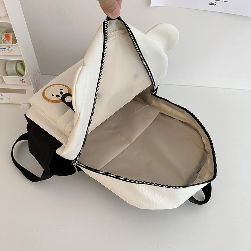 Школьный рюкзак новый мультяшный школьный рюкзак милый милый детский дорожный маленький рюкзак личность креативный мягкий восковой рюкзак для путешествий для девочки