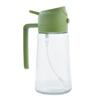 470ml 2-in-1 Oil Dispenser Food Grade BPA Free Leak Resistant Large Capacity Oil Sprayer Storage Bottle with Handle