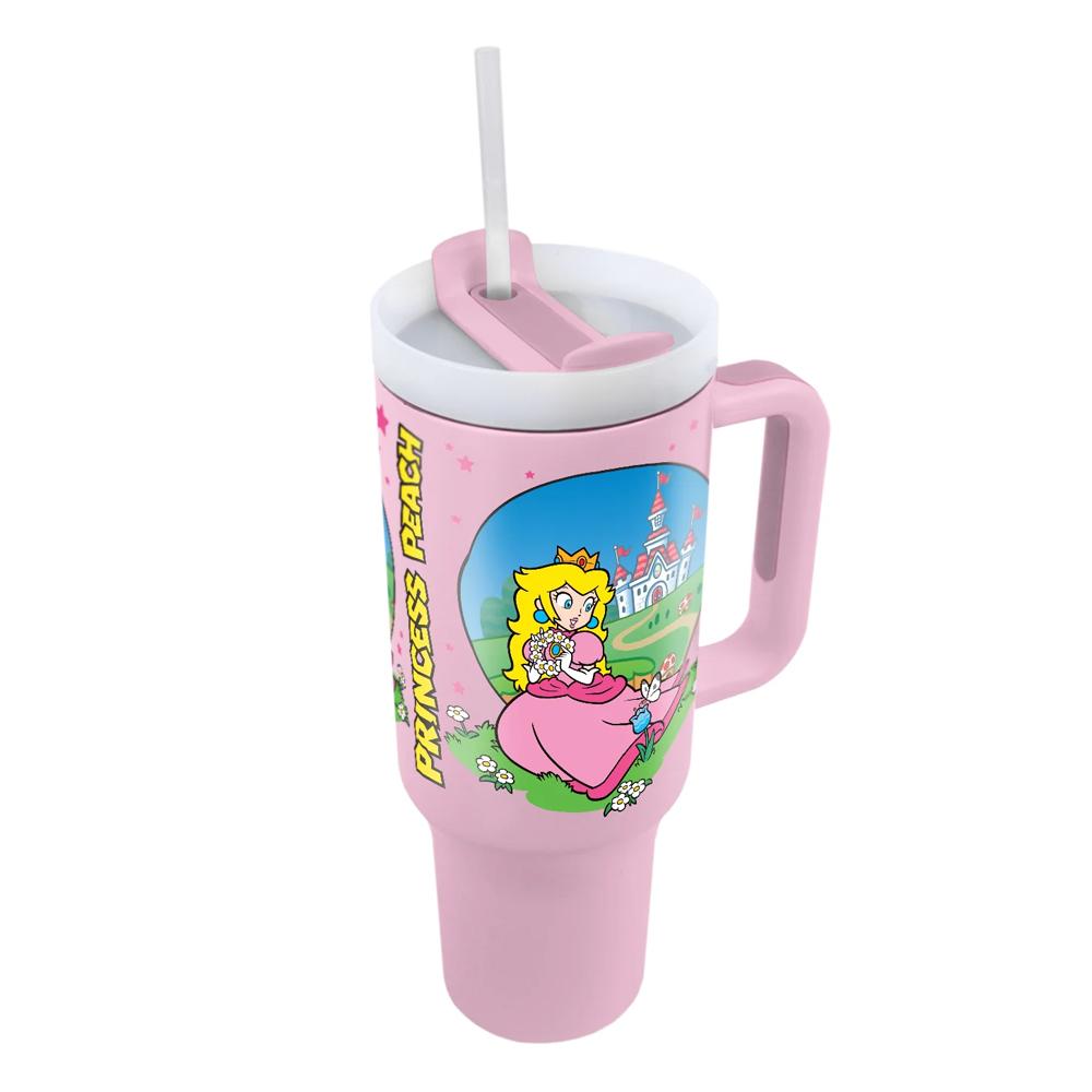 Super Mario Peach 1.1L Travel Mug