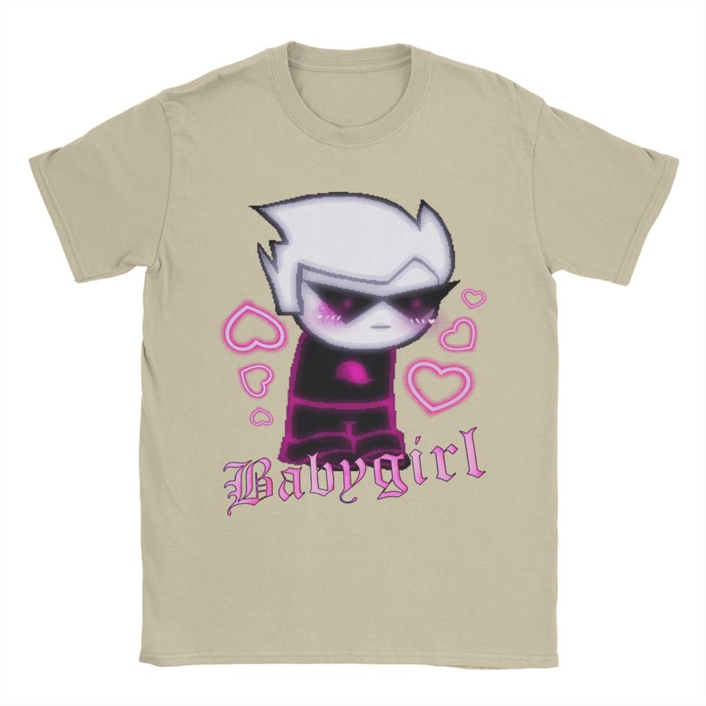 Оверсайз футболка babygirl hal strider Манга Homestucked Футболки Хиппи футболка для мужчин Летние с принтом Футболки с коротким рукавом
