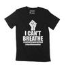 Men's T-Shirt I Cant Breathe Justice for George Floyd BLM Vintage Apparel