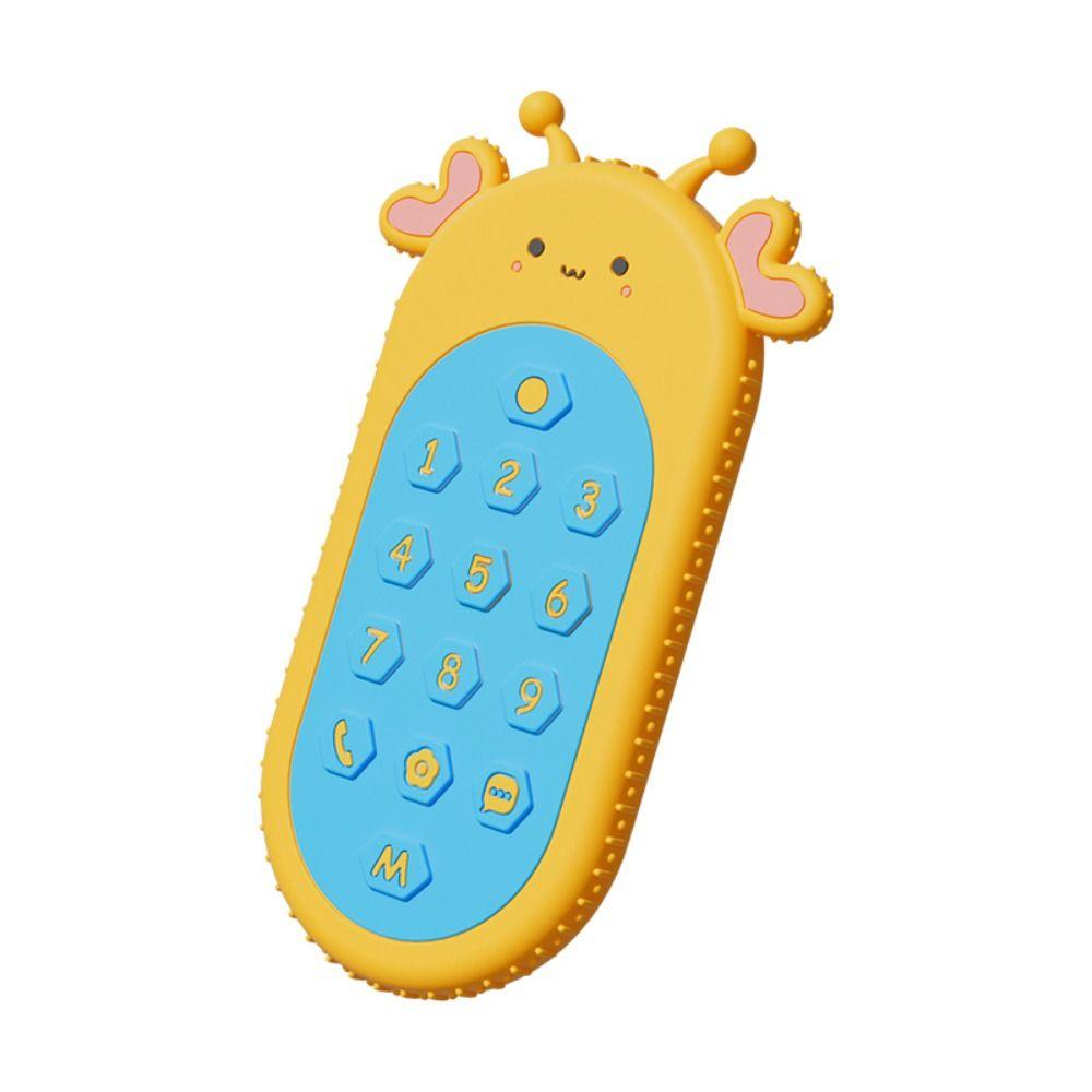 Силиконовые детские силиконовые игрушки для прорезывания зубов с дистанционным управлением, игрушка для прорезывания зубов, детские игрушки