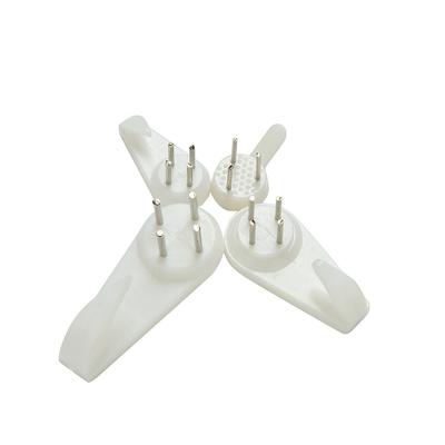 Набор из 20 пластиковых крючков - гвоздиков для подвешивания картин, фоторамок