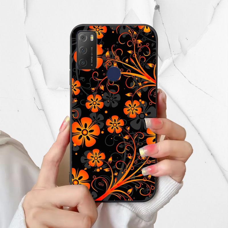 For Alcatel 1S 2021 Case 6025H 6025D Fashion Silicone Soft TPU Phone Cover For Alcatel 1 S 2021 1S(2021) Case Funda Coque Bumper