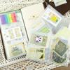 Fromthenon PVC Travelers Notebook Zipper Bag Storage Bag Card Holder Journal Supplies Planner Accessories Cute Stationery