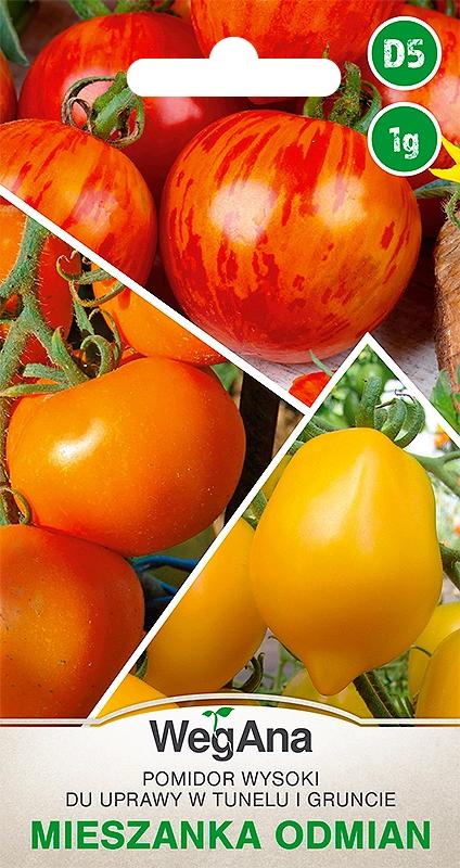 Tomato High for Tunnel and Ground, Mixture of Three Colors, 1g Tomato Seeds - WegAna
