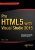 Книга Pro HTML5 with Visual Studio 2015